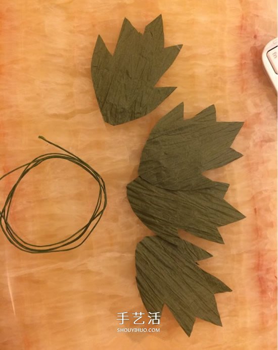 重陽(yáng)節(jié)紙菊花的做法 皺紋紙手工制作菊花圖解 -  rpnrmr.com