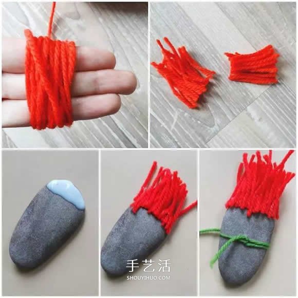 簡(jiǎn)單又可愛！石頭小人手工制作圖解教程 -  rpnrmr.com
