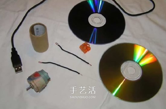 自制USB供電的小風(fēng)扇 USB風(fēng)扇DIY制作教程 -  rpnrmr.com