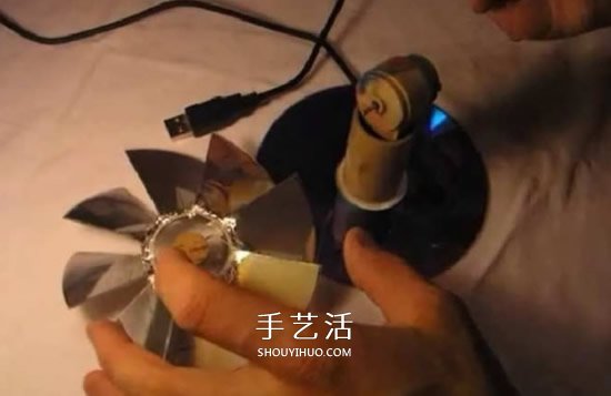 自制USB供電的小風(fēng)扇 USB風(fēng)扇DIY制作教程 -  rpnrmr.com