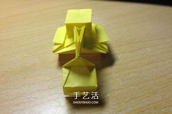 挖土機(jī)的折紙方法圖解 手工挖掘機(jī)的折法過程 -  rpnrmr.com