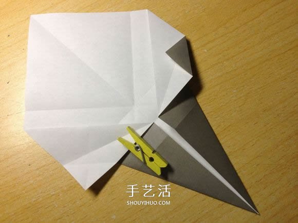 挖土機(jī)的折紙方法圖解 手工挖掘機(jī)的折法過程 -  rpnrmr.com
