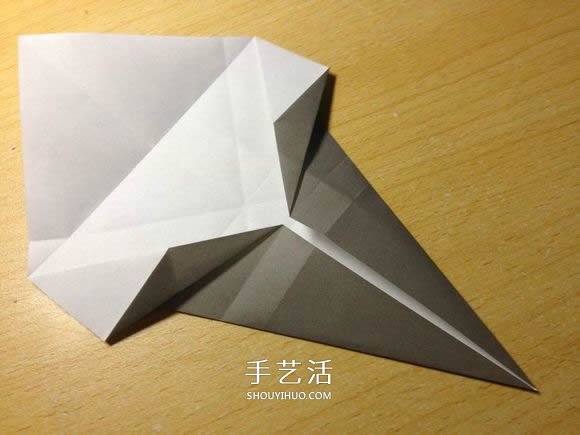 挖土機(jī)的折紙方法圖解 手工挖掘機(jī)的折法過程 -  rpnrmr.com