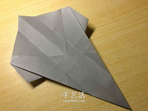 挖土機(jī)的折紙方法圖解 手工挖掘機(jī)的折法過程 -  rpnrmr.com