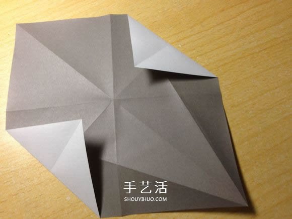 挖土機(jī)的折紙方法圖解 手工挖掘機(jī)的折法過程 -  rpnrmr.com