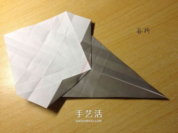 挖土機(jī)的折紙方法圖解 手工挖掘機(jī)的折法過程 -  rpnrmr.com