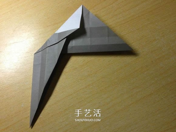 挖土機(jī)的折紙方法圖解 手工挖掘機(jī)的折法過程 -  rpnrmr.com