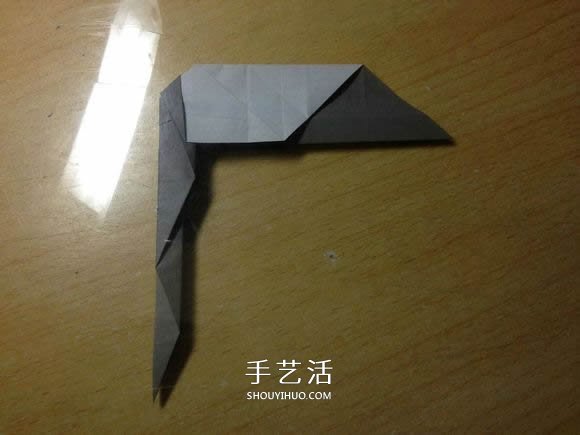 挖土機(jī)的折紙方法圖解 手工挖掘機(jī)的折法過程 -  rpnrmr.com