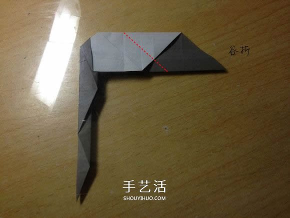 挖土機(jī)的折紙方法圖解 手工挖掘機(jī)的折法過程 -  rpnrmr.com