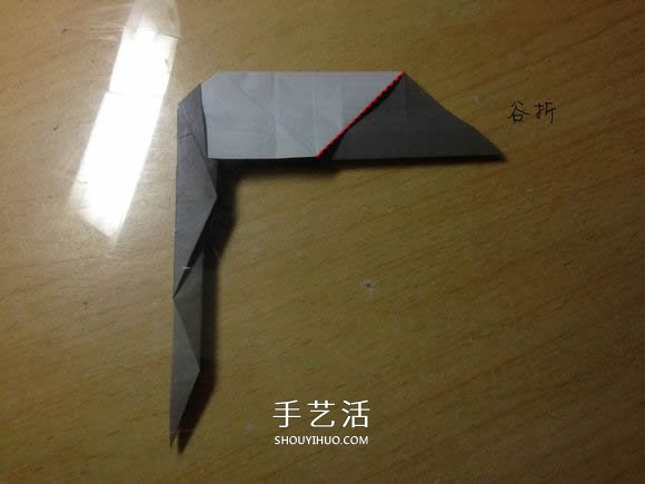 挖土機(jī)的折紙方法圖解 手工挖掘機(jī)的折法過程 -  rpnrmr.com