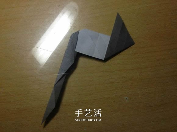 挖土機(jī)的折紙方法圖解 手工挖掘機(jī)的折法過程 -  rpnrmr.com