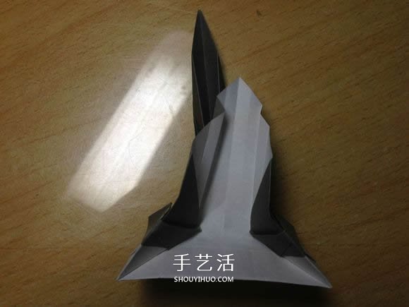 挖土機(jī)的折紙方法圖解 手工挖掘機(jī)的折法過程 -  rpnrmr.com