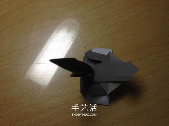 挖土機(jī)的折紙方法圖解 手工挖掘機(jī)的折法過程 -  rpnrmr.com