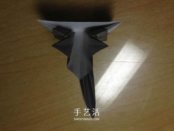挖土機(jī)的折紙方法圖解 手工挖掘機(jī)的折法過程 -  rpnrmr.com