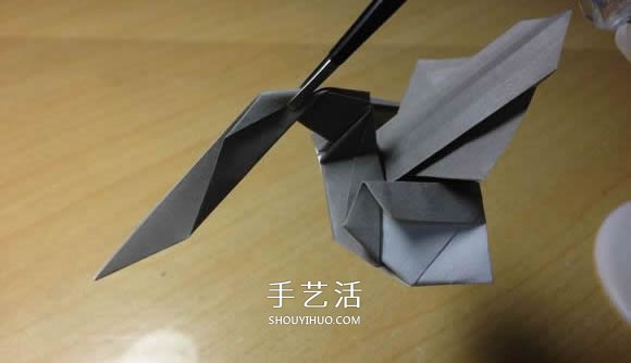 挖土機(jī)的折紙方法圖解 手工挖掘機(jī)的折法過程 -  rpnrmr.com