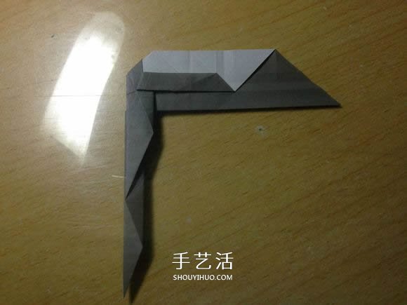 挖土機(jī)的折紙方法圖解 手工挖掘機(jī)的折法過程 -  rpnrmr.com