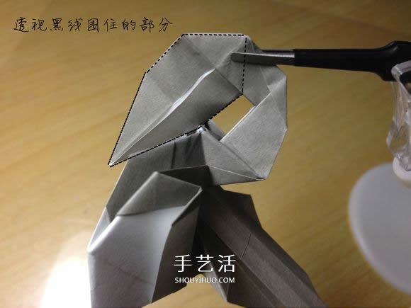 挖土機(jī)的折紙方法圖解 手工挖掘機(jī)的折法過程 -  rpnrmr.com