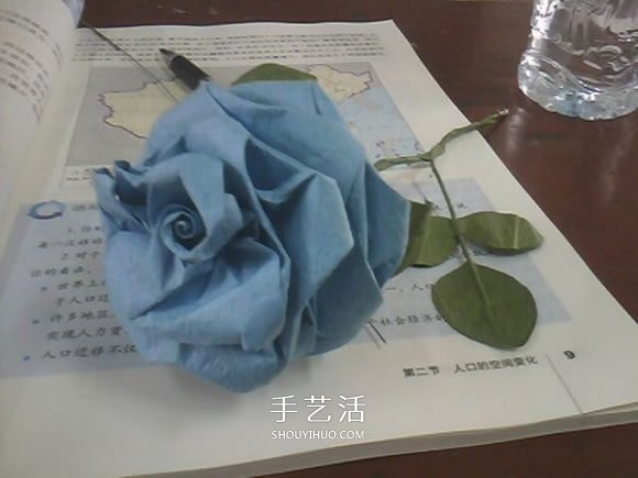 玫瑰花的折紙步驟圖解 手揉紙折25瓣玫瑰花 -  rpnrmr.com