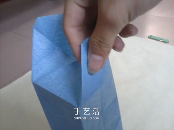 玫瑰花的折紙步驟圖解 手揉紙折25瓣玫瑰花 -  rpnrmr.com