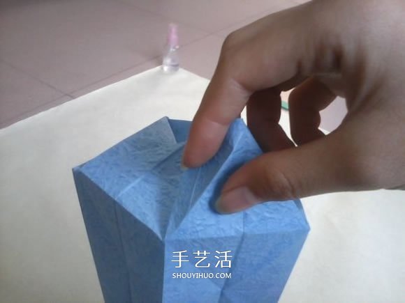 玫瑰花的折紙步驟圖解 手揉紙折25瓣玫瑰花 -  rpnrmr.com