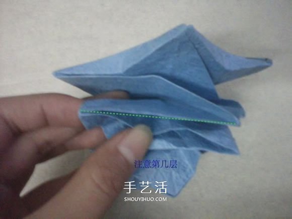玫瑰花的折紙步驟圖解 手揉紙折25瓣玫瑰花 -  rpnrmr.com
