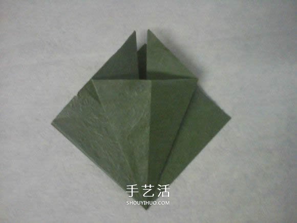 玫瑰花的折紙步驟圖解 手揉紙折25瓣玫瑰花 -  rpnrmr.com