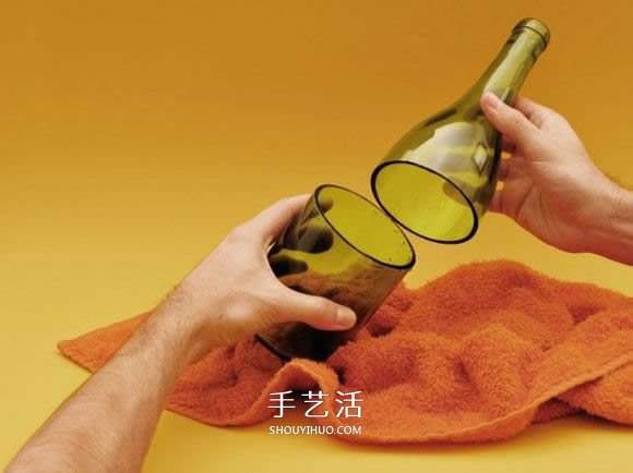 紅酒瓶子廢物利用 DIY手工制作漂亮的酒杯 -  rpnrmr.com
