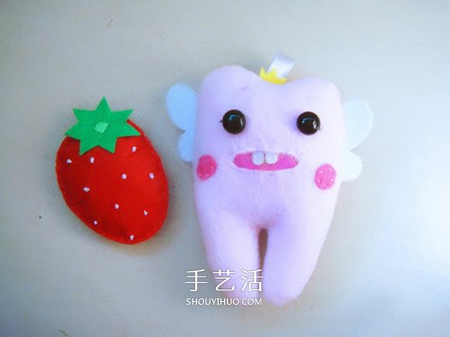 可愛牙寶寶布偶DIY 布藝牙齒寶寶玩偶制作 -  rpnrmr.com