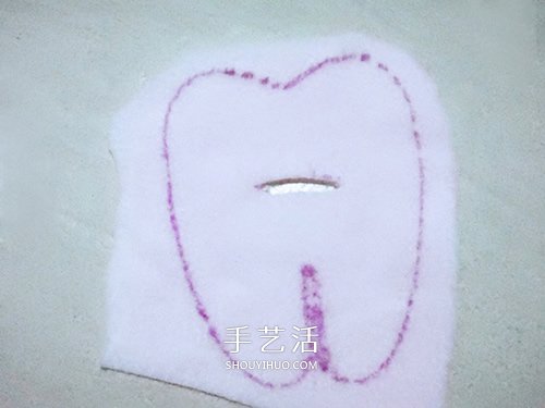 可愛牙寶寶布偶DIY 布藝牙齒寶寶玩偶制作 -  rpnrmr.com