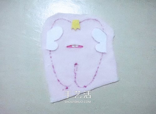 可愛牙寶寶布偶DIY 布藝牙齒寶寶玩偶制作 -  rpnrmr.com
