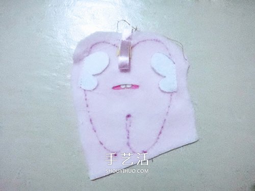 可愛牙寶寶布偶DIY 布藝牙齒寶寶玩偶制作 -  rpnrmr.com