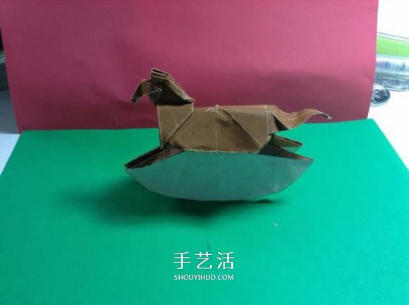玩具木馬的折法圖解 折紙木馬的方法教程 -  rpnrmr.com