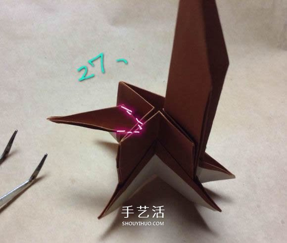 玩具木馬的折法圖解 折紙木馬的方法教程 -  rpnrmr.com