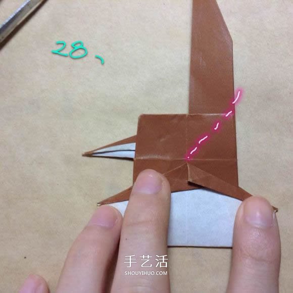 玩具木馬的折法圖解 折紙木馬的方法教程 -  rpnrmr.com