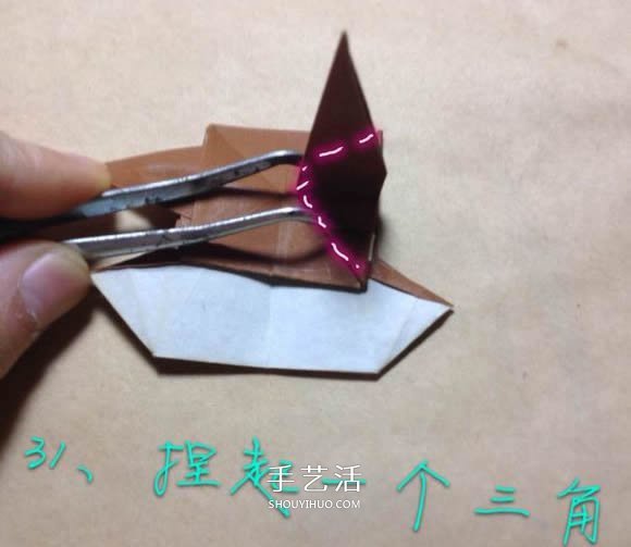 玩具木馬的折法圖解 折紙木馬的方法教程 -  rpnrmr.com