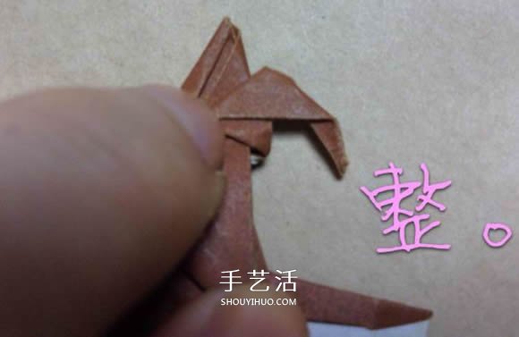 玩具木馬的折法圖解 折紙木馬的方法教程 -  rpnrmr.com