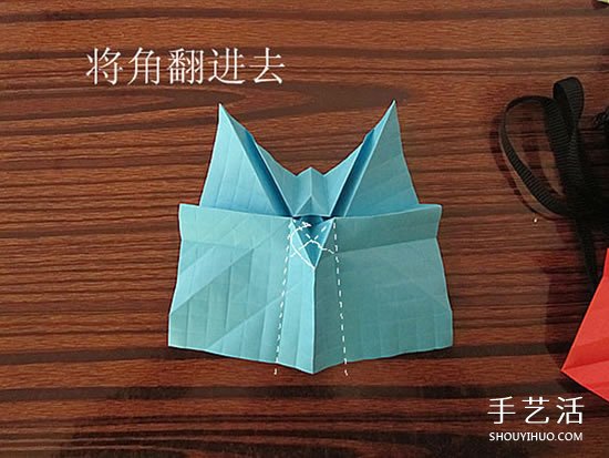 骷髏頭的折紙方法圖解 怎么折骷髏頭的過程 -  rpnrmr.com