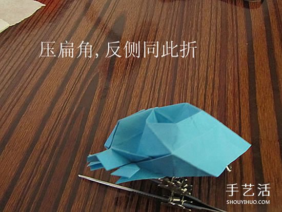 骷髏頭的折紙方法圖解 怎么折骷髏頭的過程 -  rpnrmr.com