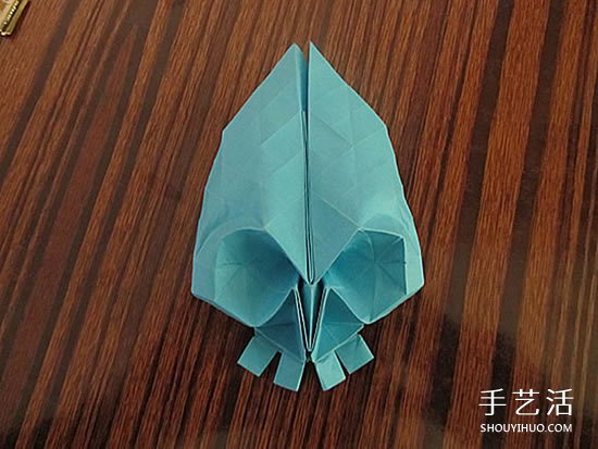 骷髏頭的折紙方法圖解 怎么折骷髏頭的過程 -  rpnrmr.com