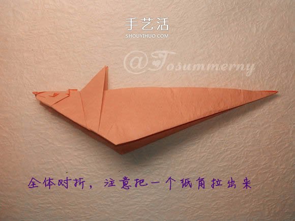 怎么折紙老鼠的圖解 立體小老鼠的折法步驟 -  rpnrmr.com