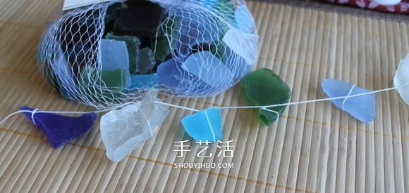 海玻璃手工制作風(fēng)鈴 浪漫海波浪風(fēng)鈴DIY教程 -  rpnrmr.com