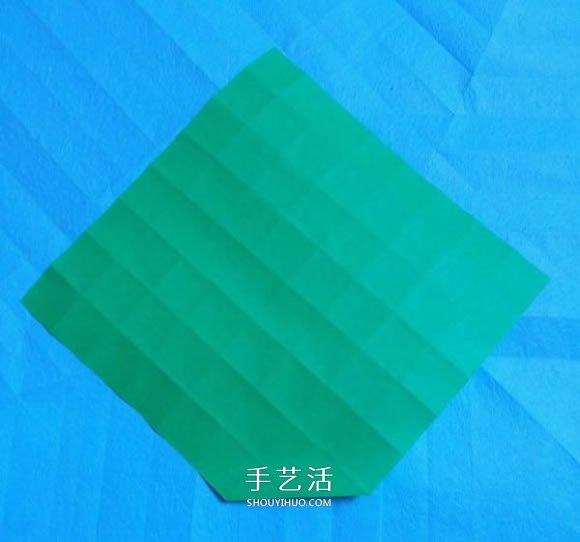 手工小貓的折紙步驟圖 可愛小貓的折法圖解 -  rpnrmr.com