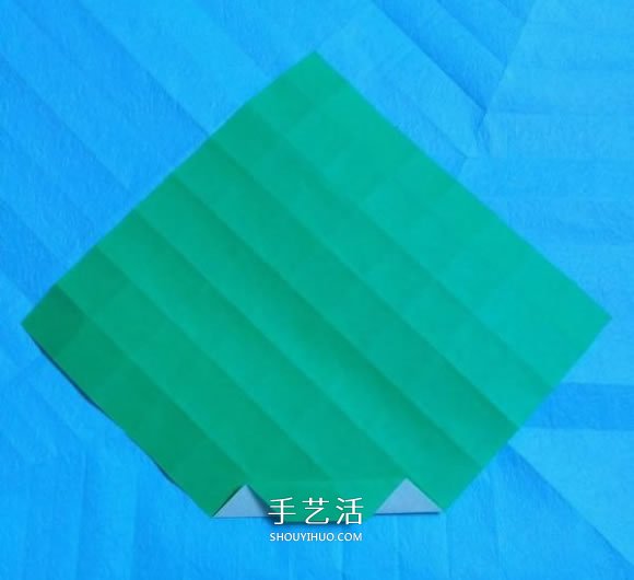 手工小貓的折紙步驟圖 可愛小貓的折法圖解 -  rpnrmr.com