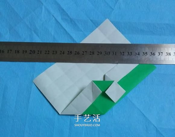手工小貓的折紙步驟圖 可愛小貓的折法圖解 -  rpnrmr.com