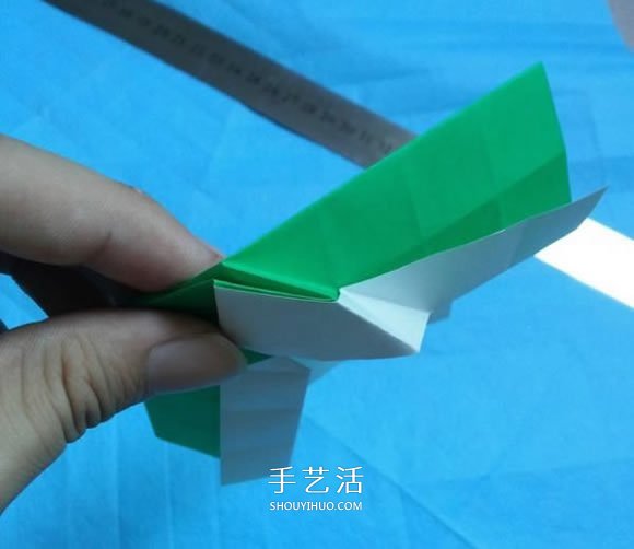 手工小貓的折紙步驟圖 可愛小貓的折法圖解 -  rpnrmr.com