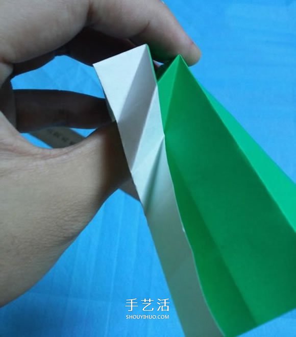手工小貓的折紙步驟圖 可愛小貓的折法圖解 -  rpnrmr.com