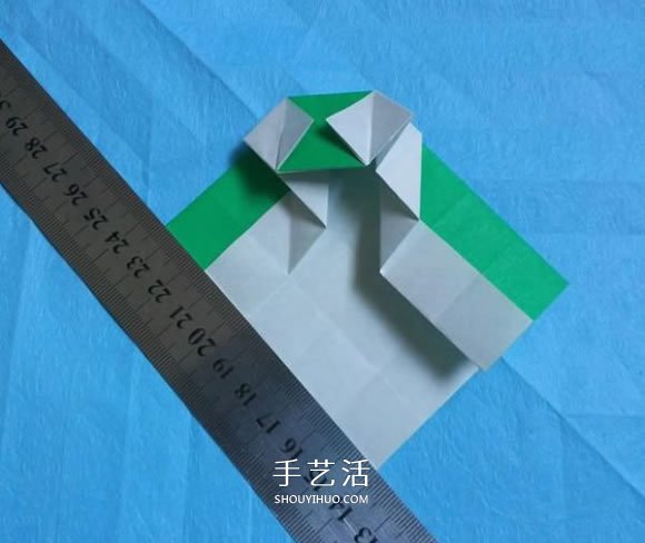手工小貓的折紙步驟圖 可愛小貓的折法圖解 -  rpnrmr.com