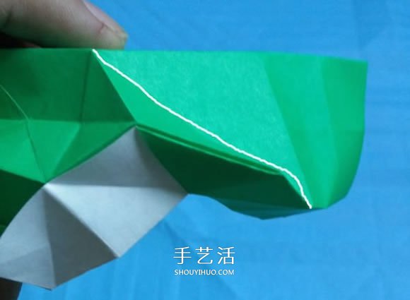 手工小貓的折紙步驟圖 可愛小貓的折法圖解 -  rpnrmr.com