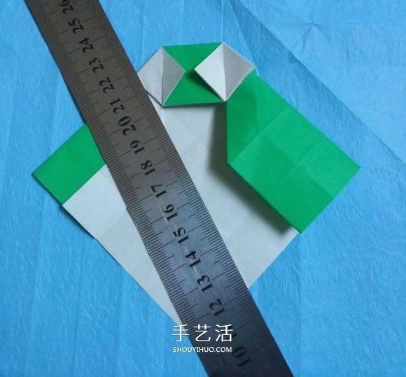 手工小貓的折紙步驟圖 可愛小貓的折法圖解 -  rpnrmr.com