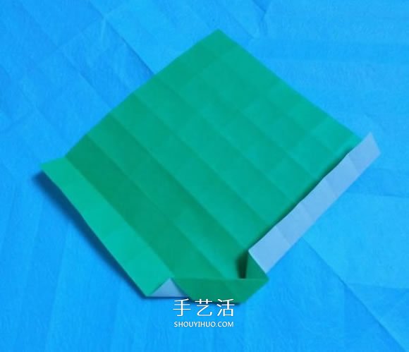 手工小貓的折紙步驟圖 可愛小貓的折法圖解 -  rpnrmr.com